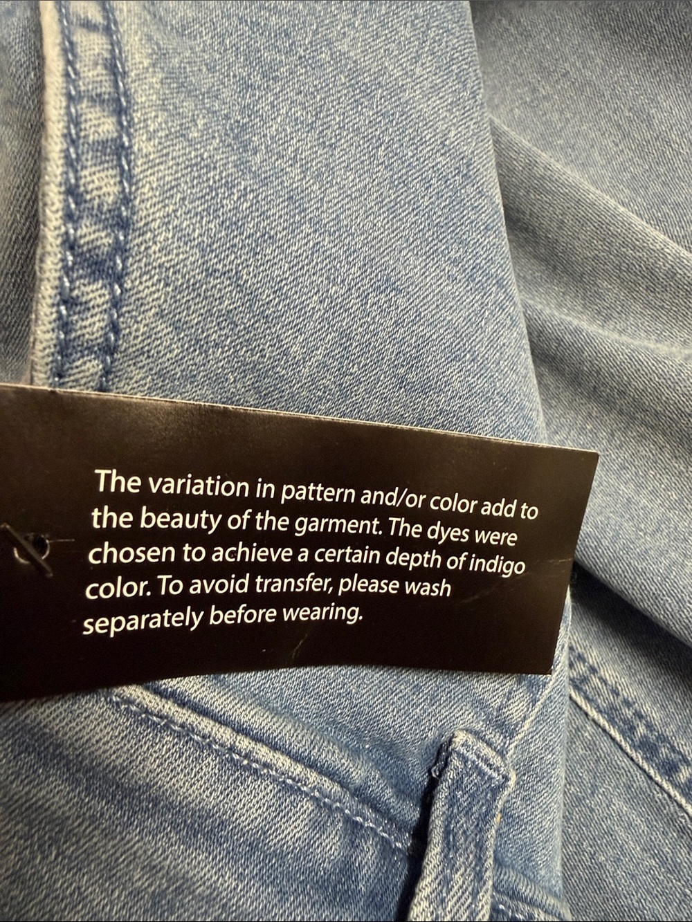 Denim&Co Indigo Easy Stretch Tapered Ankle Jean Women’s Size 16 Petite NWT QVC - Picture 12 of 12